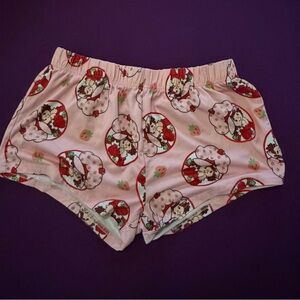 Strawberry Shortcake Printed Sleep Shorts